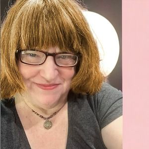 Reversible Metal Circles Pendant Purple Beaded Necklace!